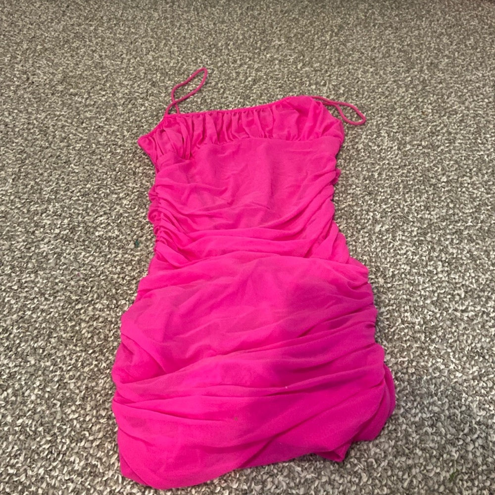 cute neon party dress short
